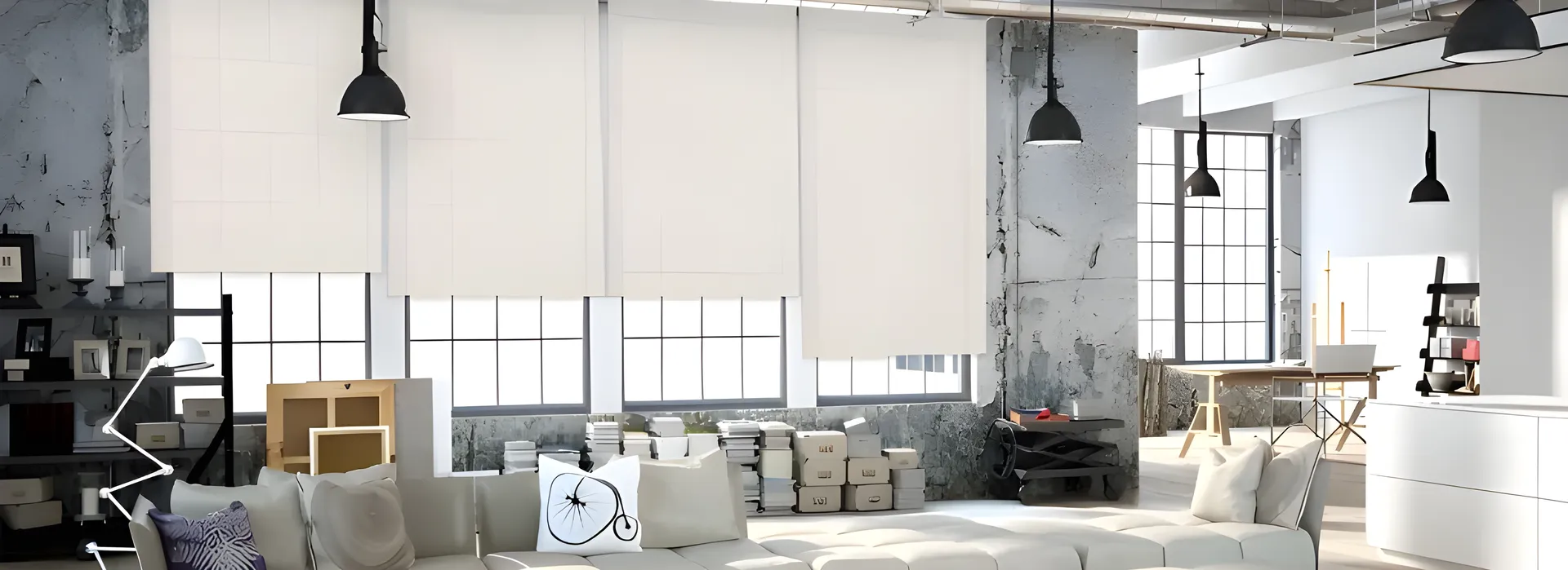 Slider Cortinas Lino Añil 1